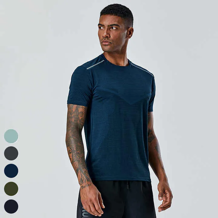 ملابس رياضية للرجال بشعار مخصص .. Custom Logo Gym Clothes Men Breathable