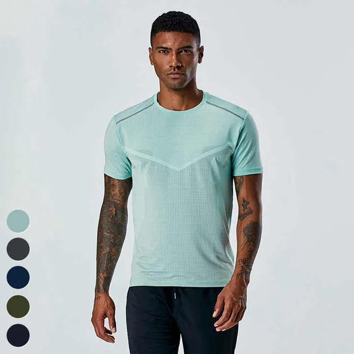 ملابس رياضية للرجال بشعار مخصص .. Custom Logo Gym Clothes Men Breathable