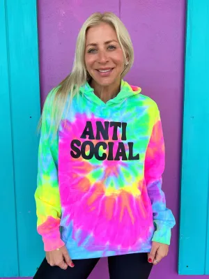 AntiSocial Tie-Dye Hoodie