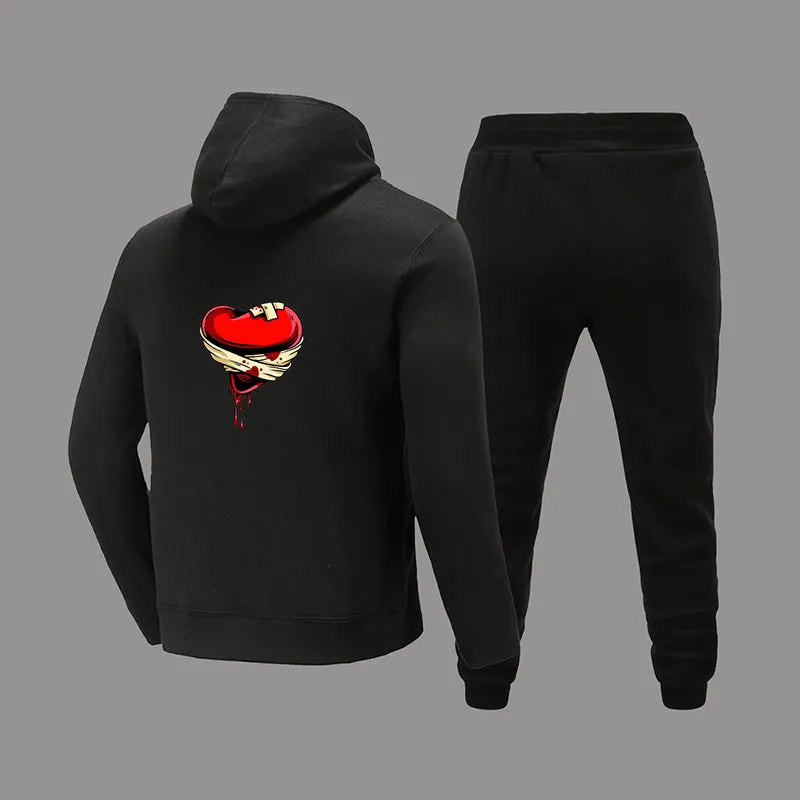 Aule Dark Heart Hoodie Set