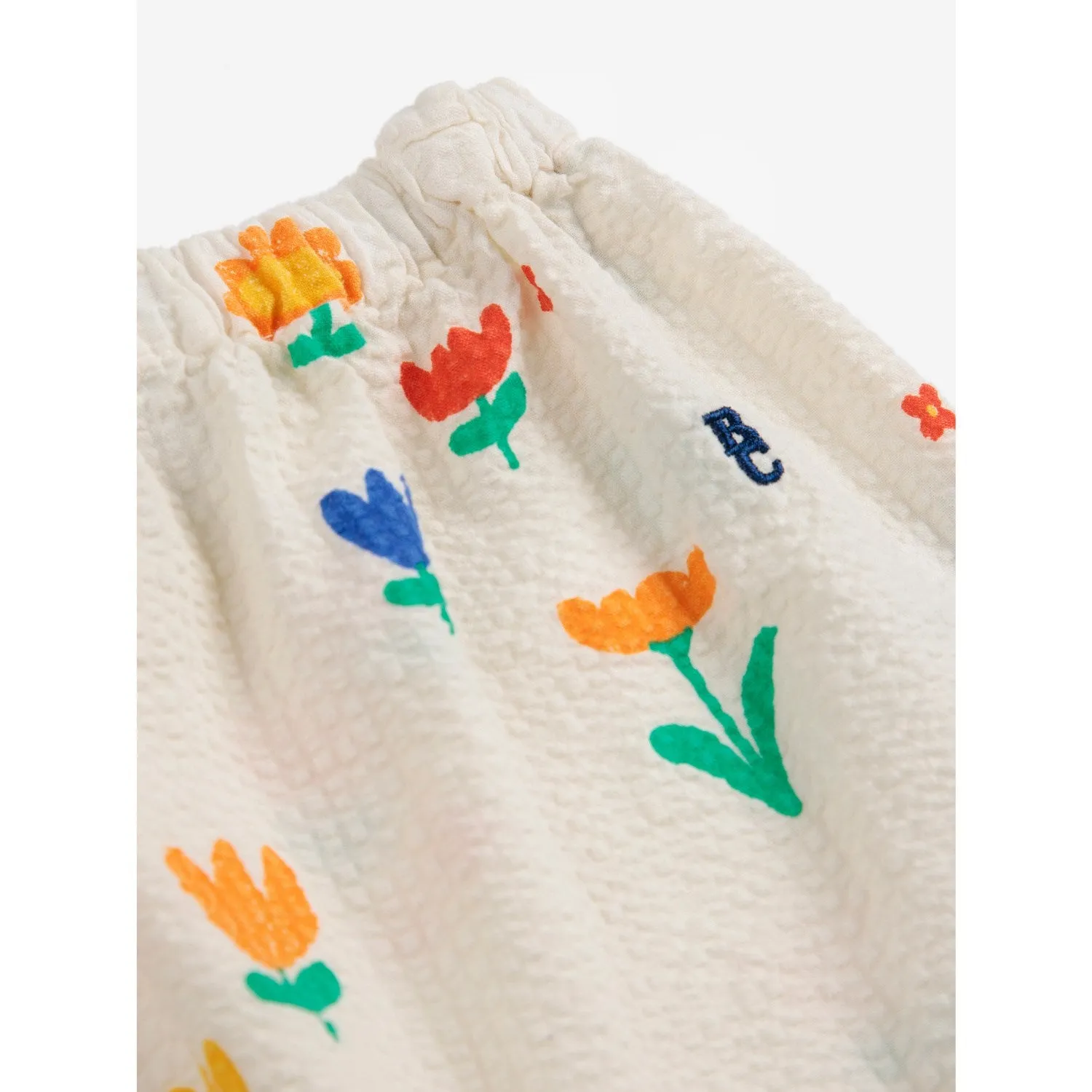 Bobo Choses Offwhite Garden Party All Over Woven Harem Pants