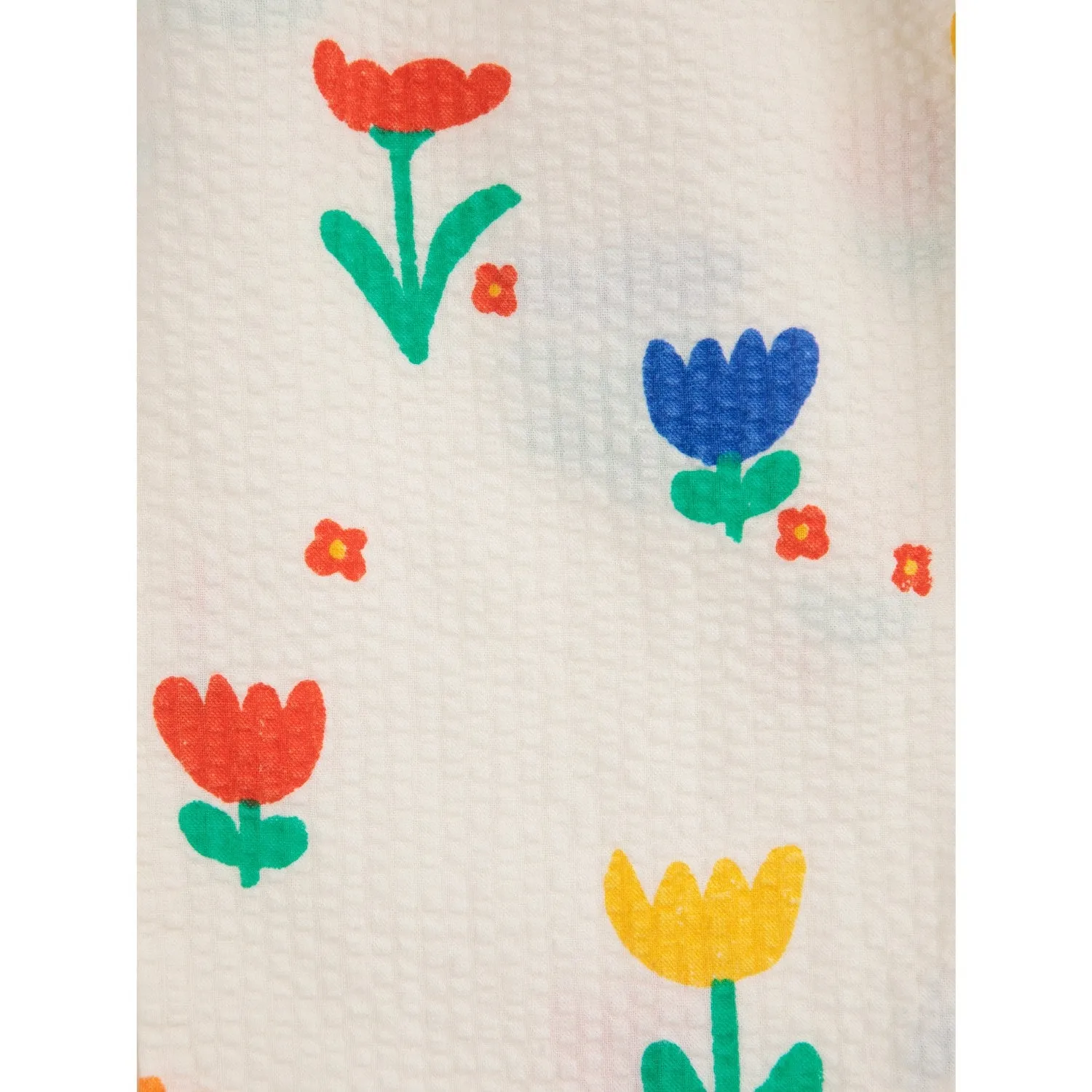 Bobo Choses Offwhite Garden Party All Over Woven Harem Pants