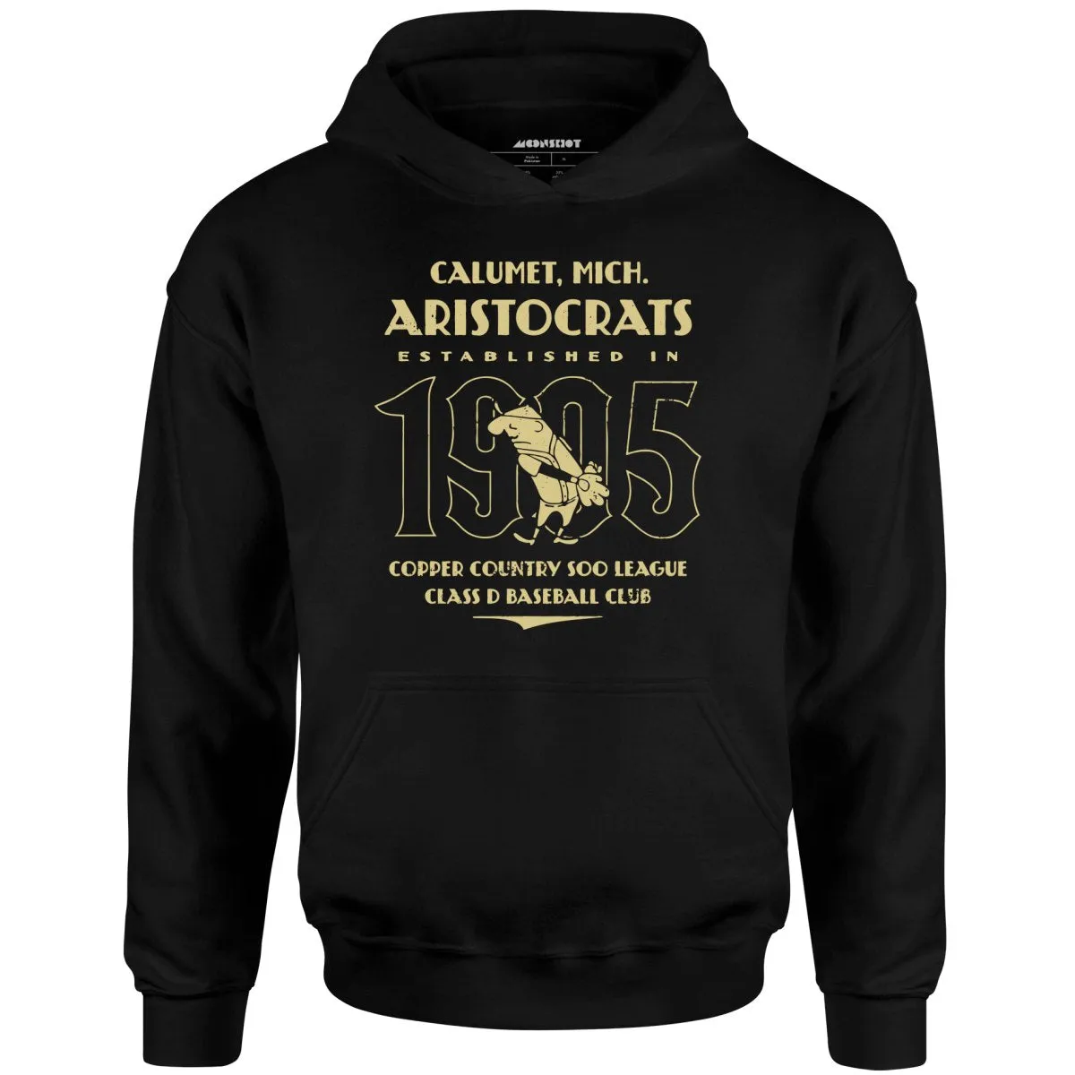 Calumet Aristocrats - Michigan - Vintage Defunct Baseball Teams - Unisex Hoodie