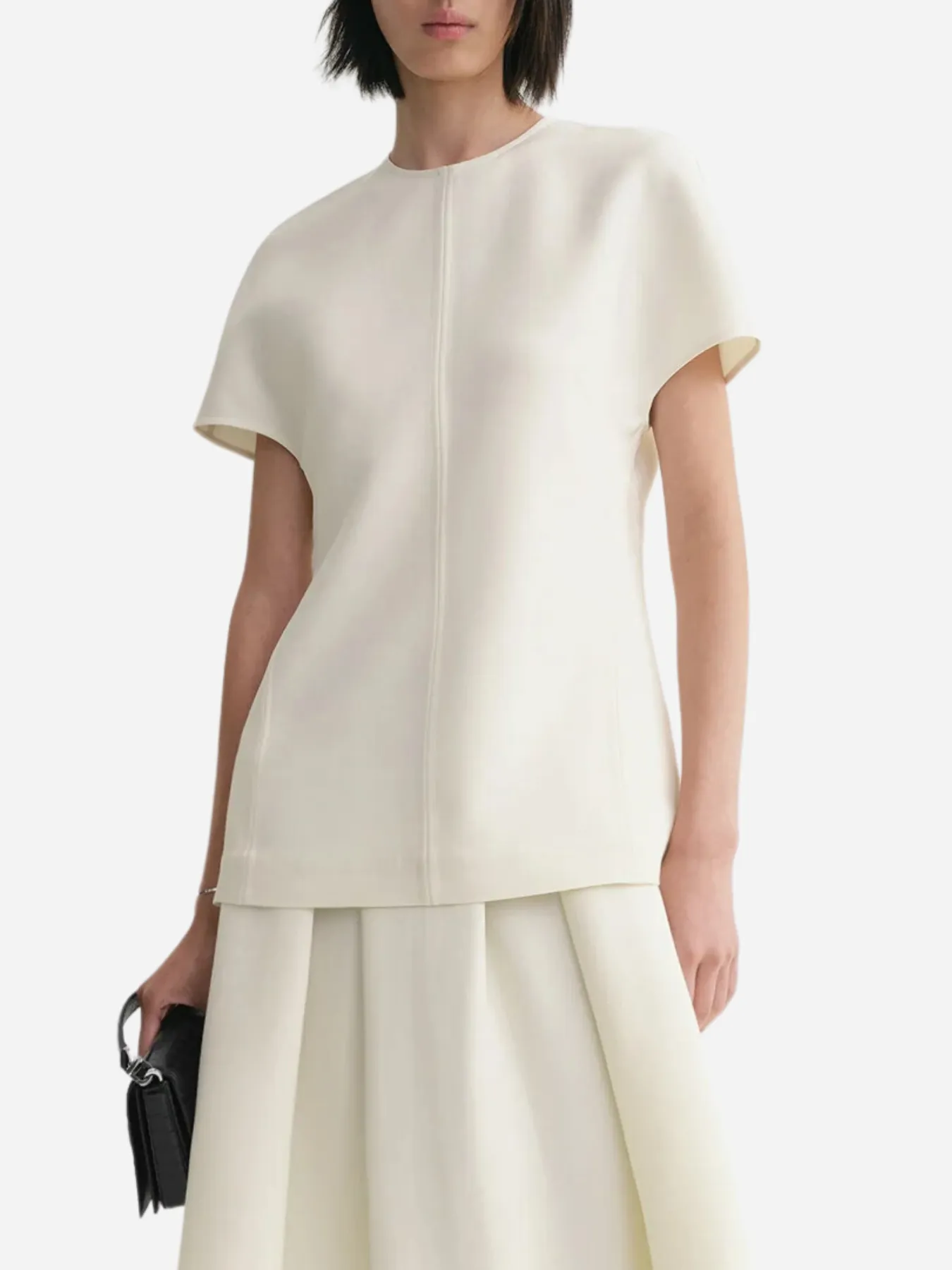 Cap Sleeve Top - Macadamia