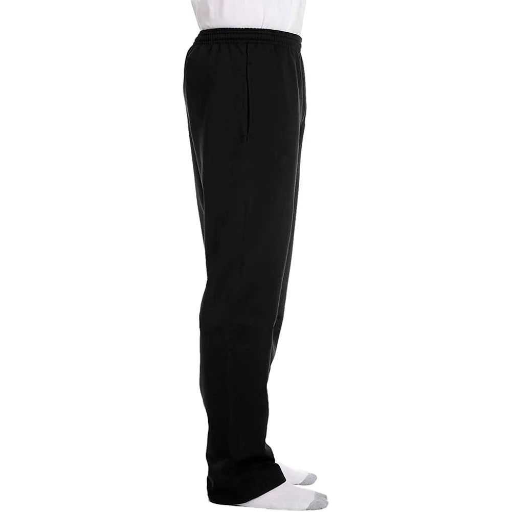 Champion Men's Sweatpants EcoSmart Open-Bottom Casual Relaxed Elastic Waist P800