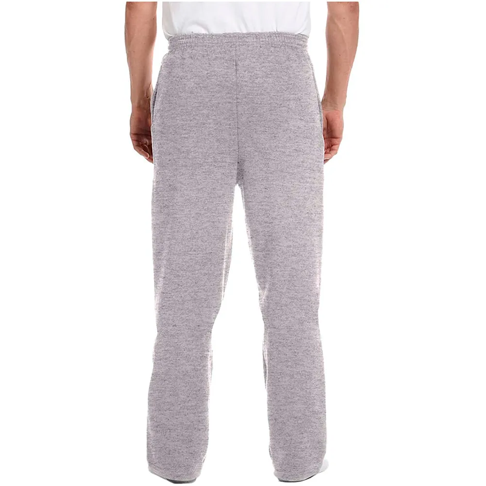 Champion Men's Sweatpants EcoSmart Open-Bottom Casual Relaxed Elastic Waist P800