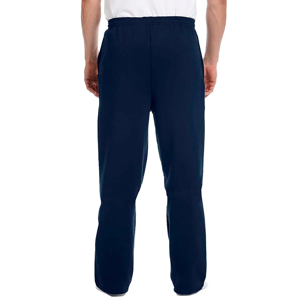 Champion Men's Sweatpants EcoSmart Open-Bottom Casual Relaxed Elastic Waist P800