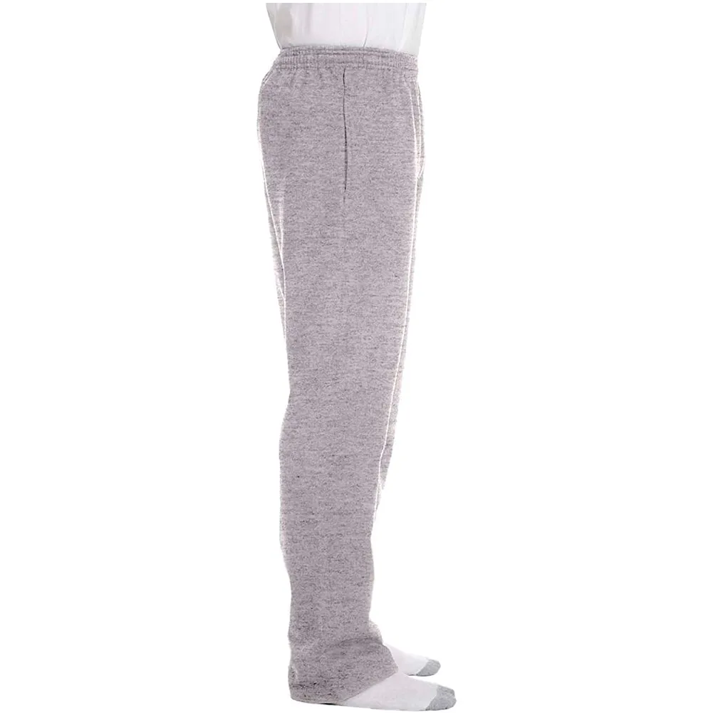 Champion Men's Sweatpants EcoSmart Open-Bottom Casual Relaxed Elastic Waist P800
