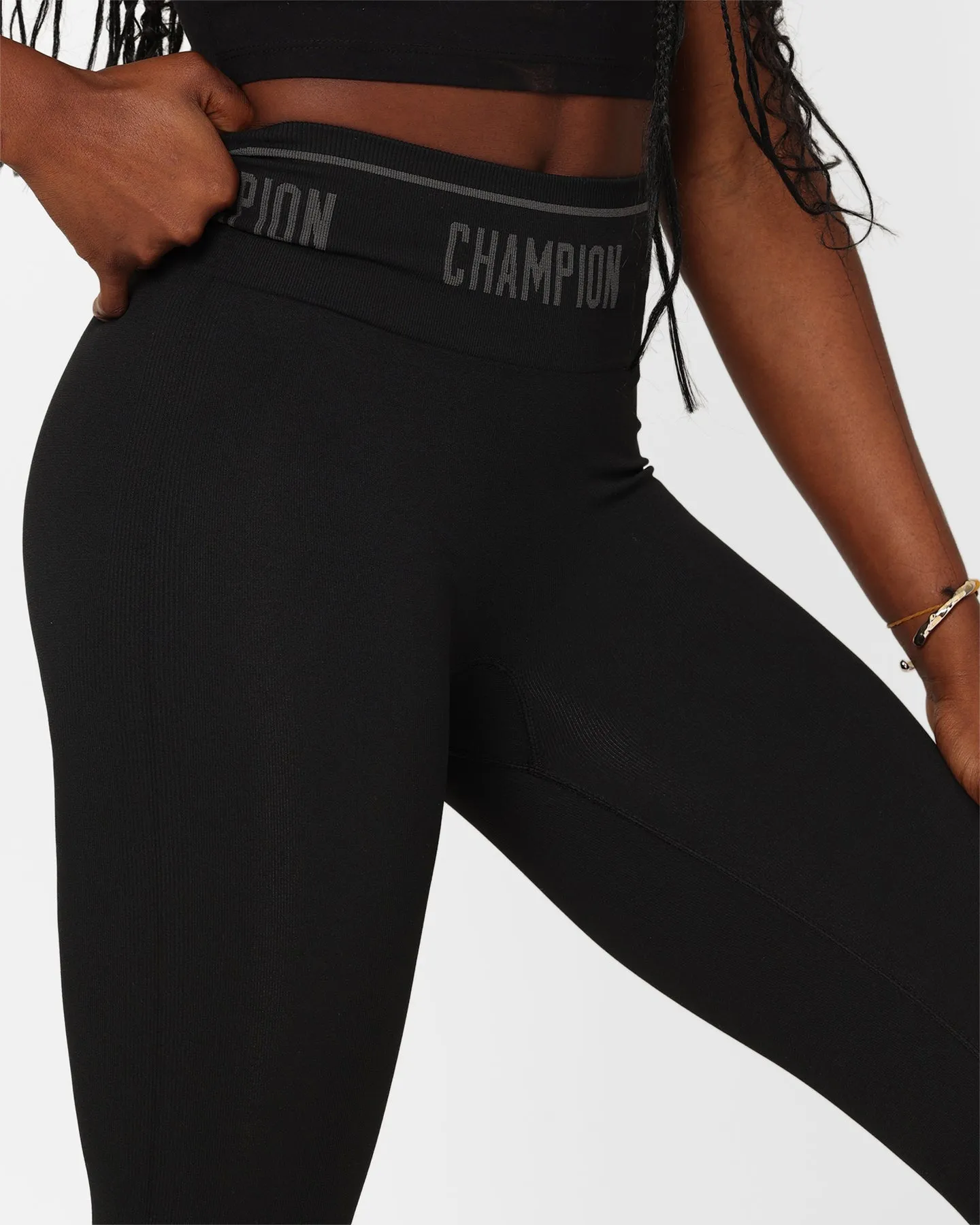 Champion Women's Rochester Flex 7/8 Leggings Black