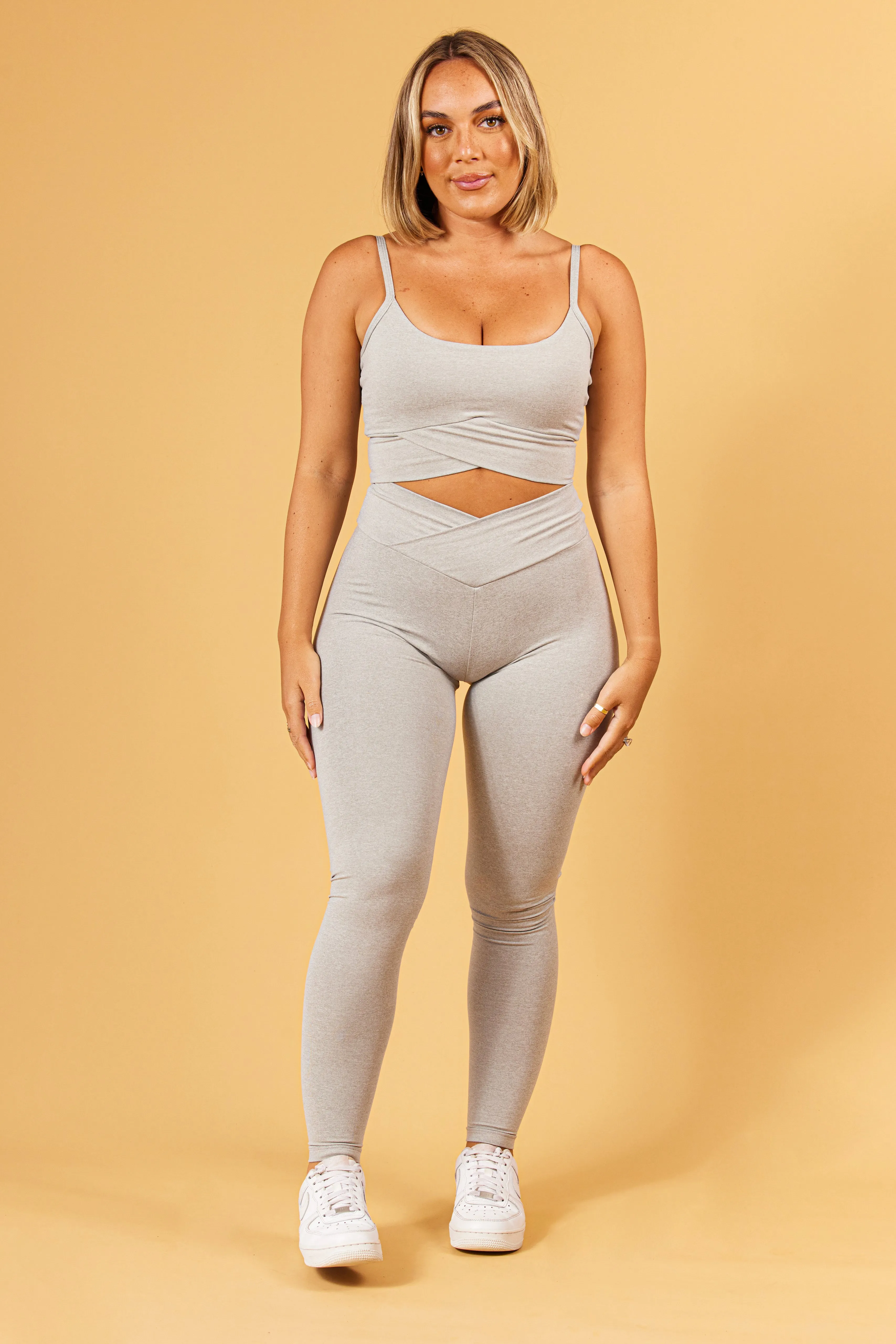 CROSS OVER SCRUNCH LEGGINGS