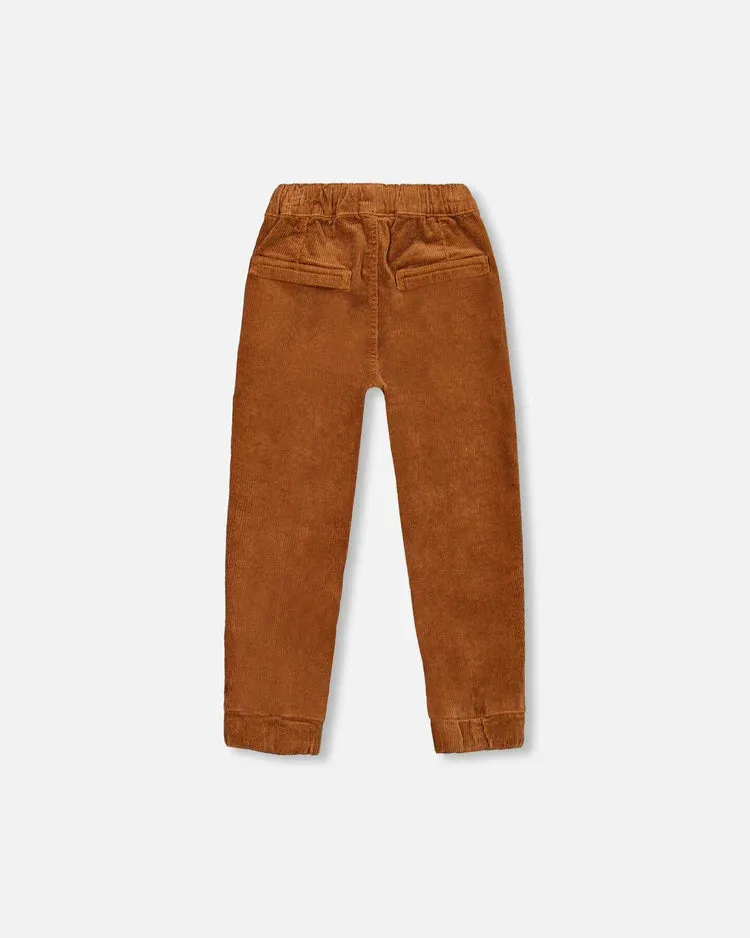 Deux Par Deux | Stretch Corduroy Jogger Pants