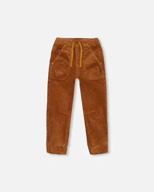 Deux Par Deux | Stretch Corduroy Jogger Pants