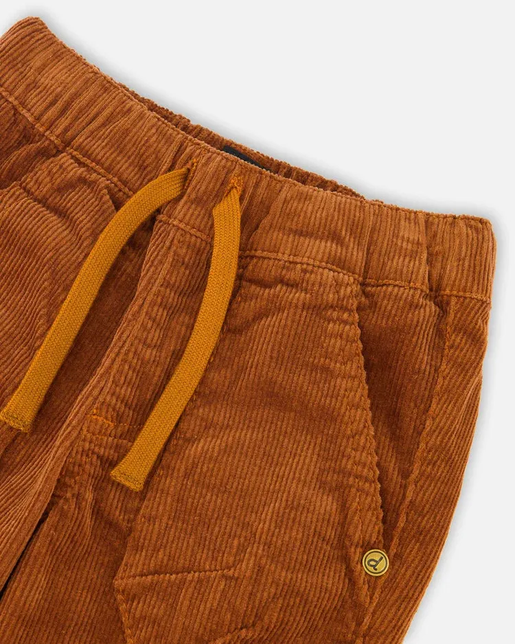 Deux Par Deux | Stretch Corduroy Jogger Pants