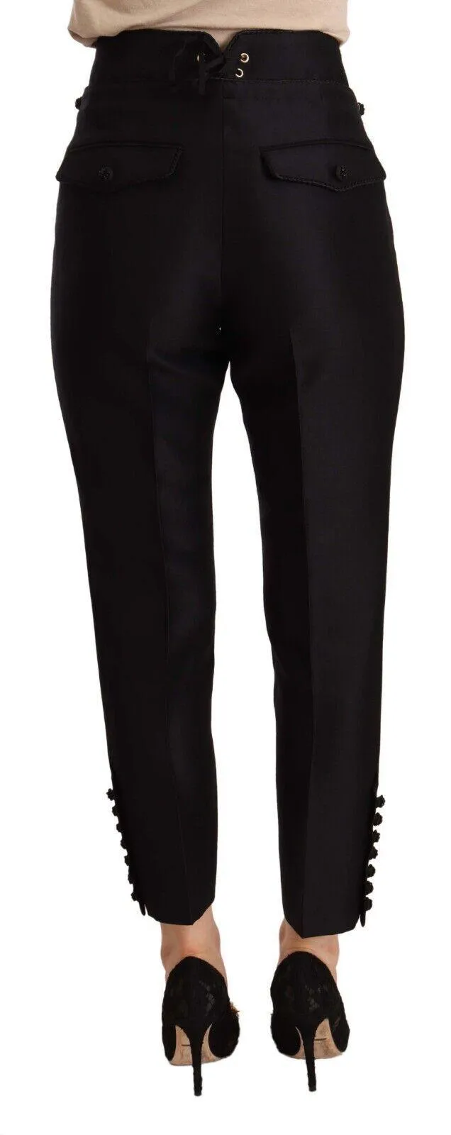 Dsquared2 Chic High-Waist Cropped Trousers