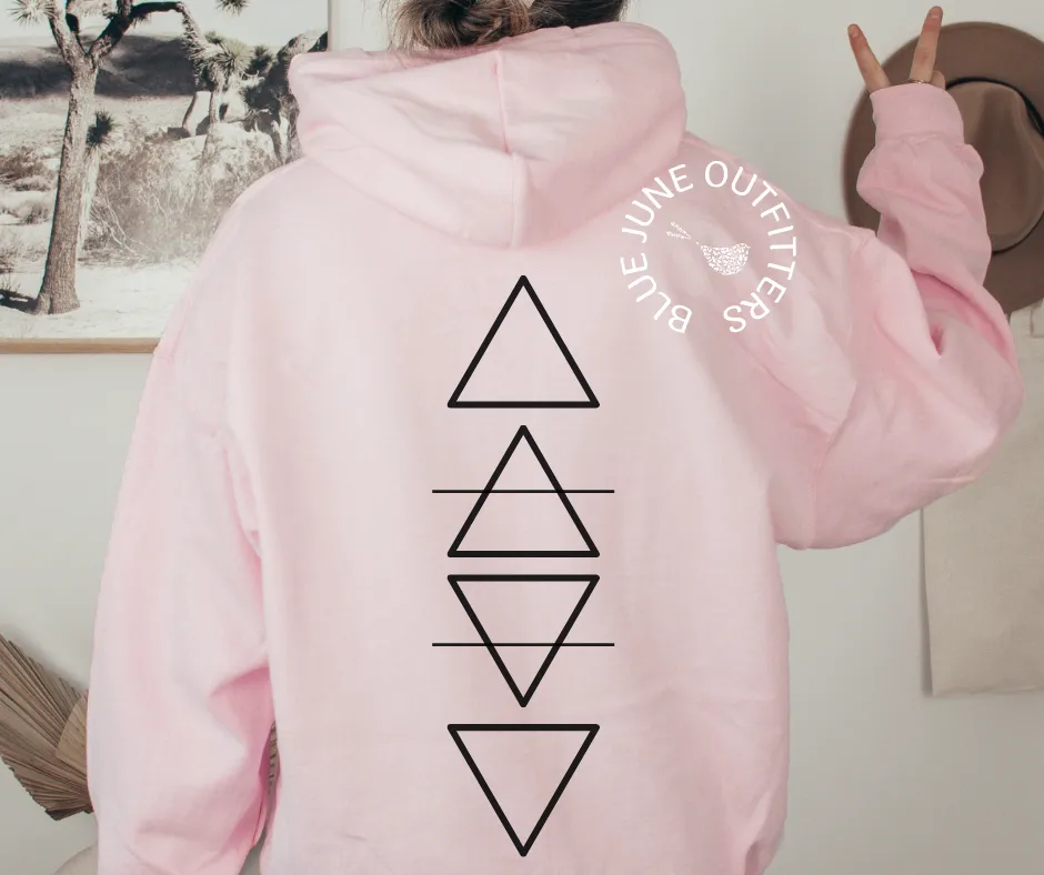 Fire Earth Air Water | Wiccan Elements Hoodie