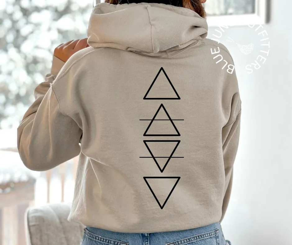 Fire Earth Air Water | Wiccan Elements Hoodie