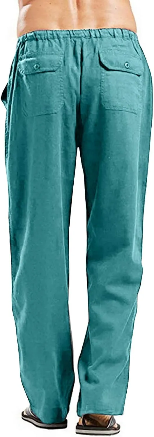 GIERIDUC Men's Zipper Fly Flare Leg Pants Big and Tall Sweat Pants for Men Striped Dress Pants Men's Men's Pants Long Length