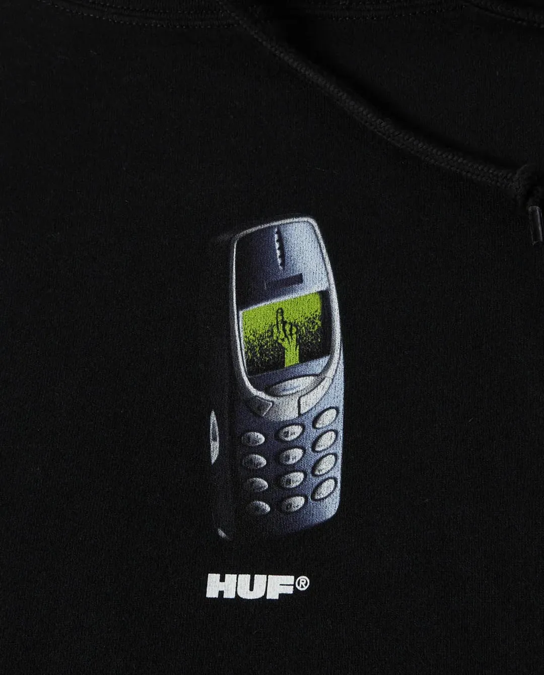 Huf - Missed Call Hood - Black