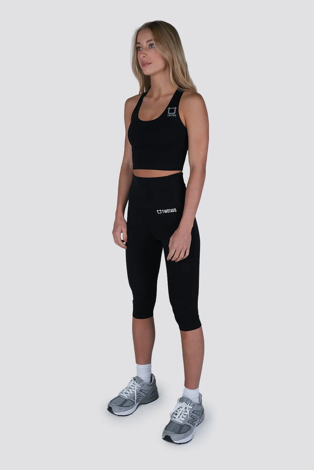 Impel 3/4 Highwaisted Leggings - Black
