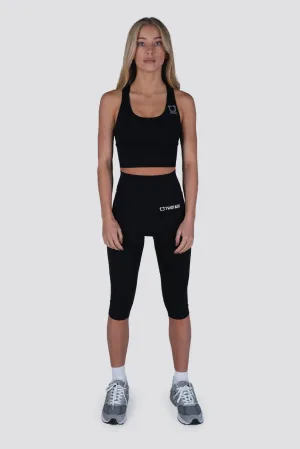 Impel 3/4 Highwaisted Leggings - Black