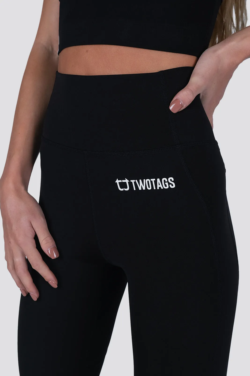 Impel 3/4 Highwaisted Leggings - Black