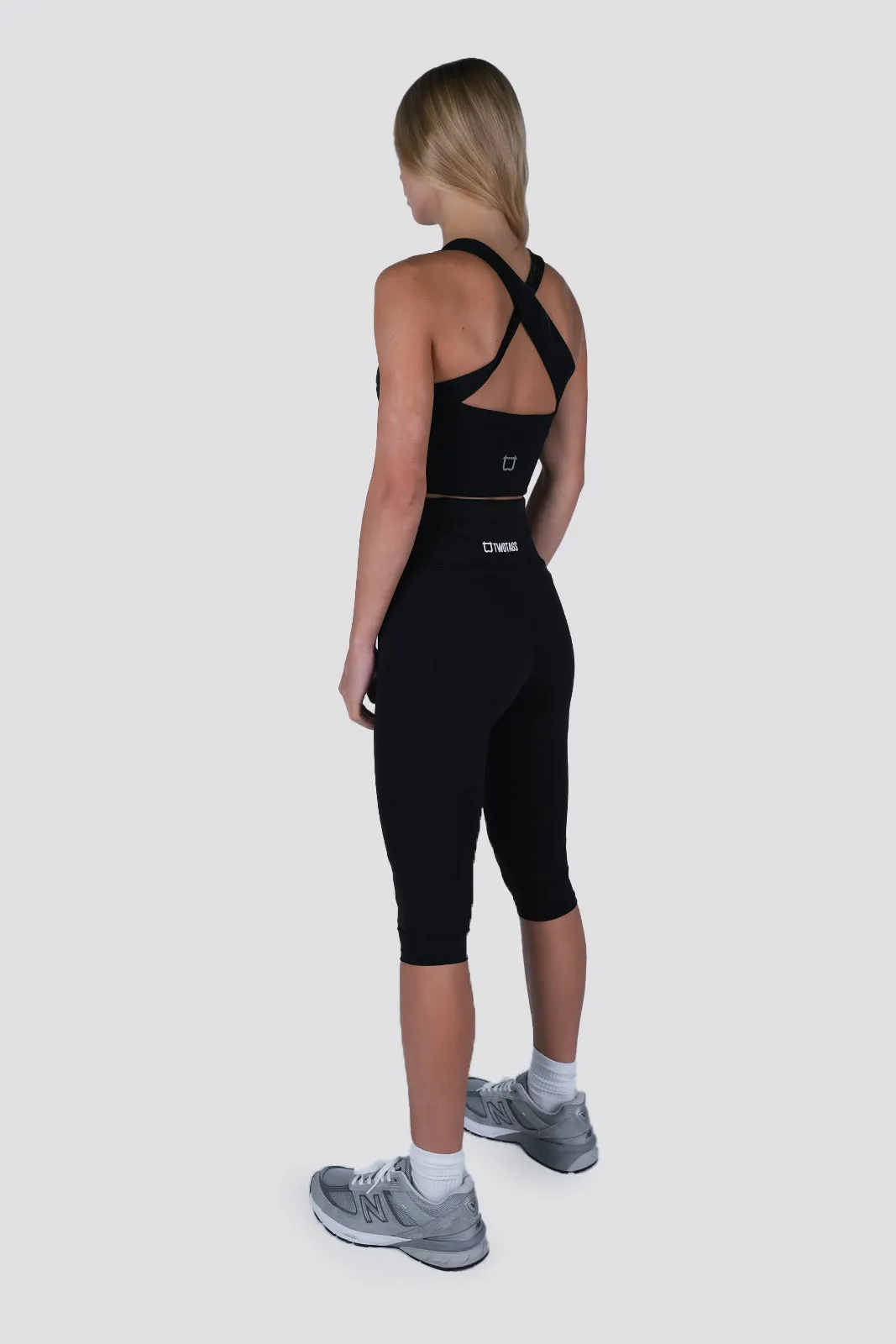 Impel 3/4 Highwaisted Leggings - Black