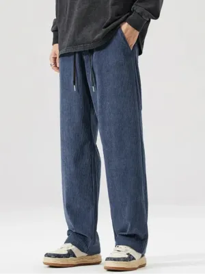 Lazaro - Relaxed Fit Corduroy Pants