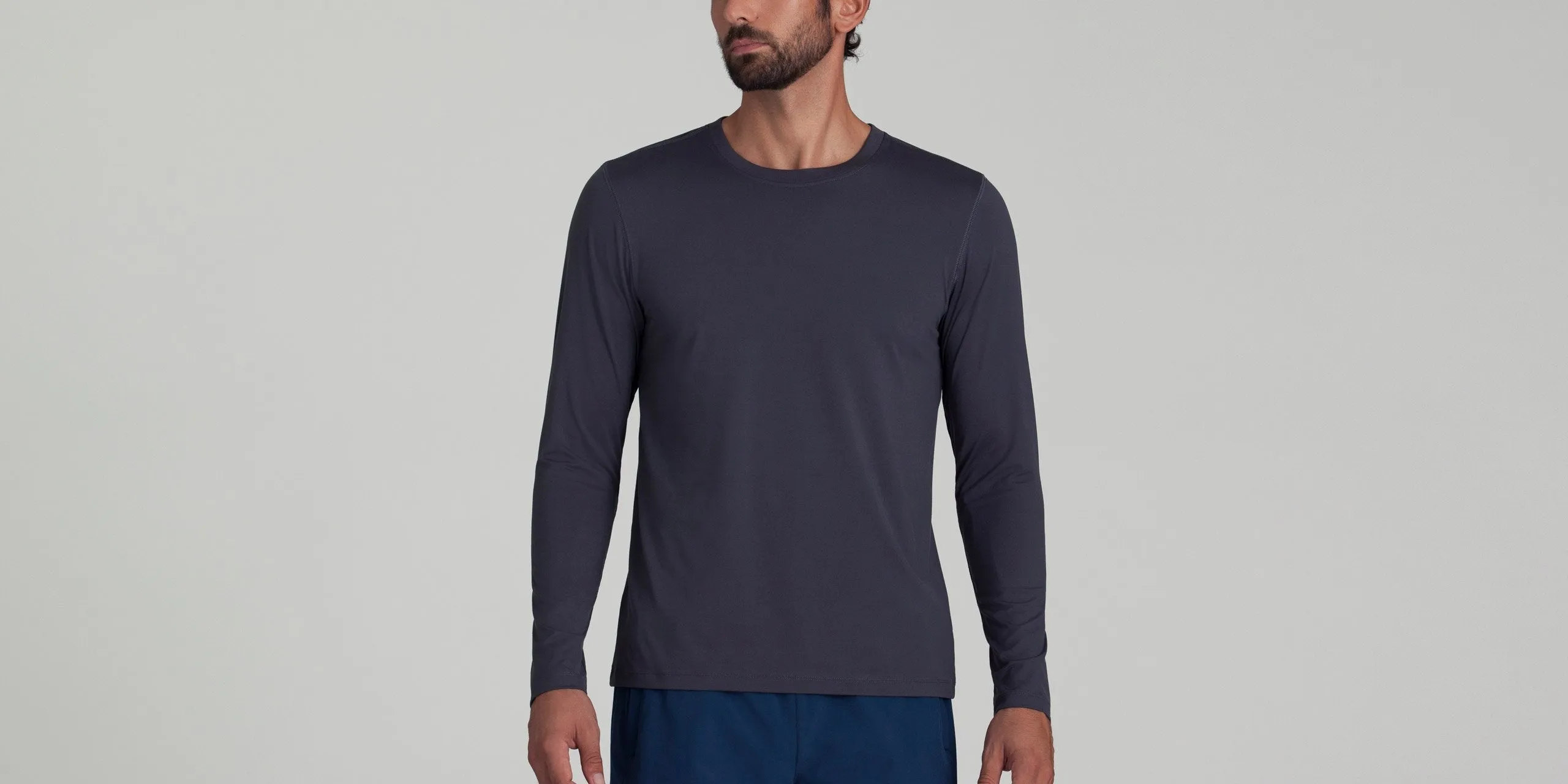 Long-Sleeve Basic Active Tee