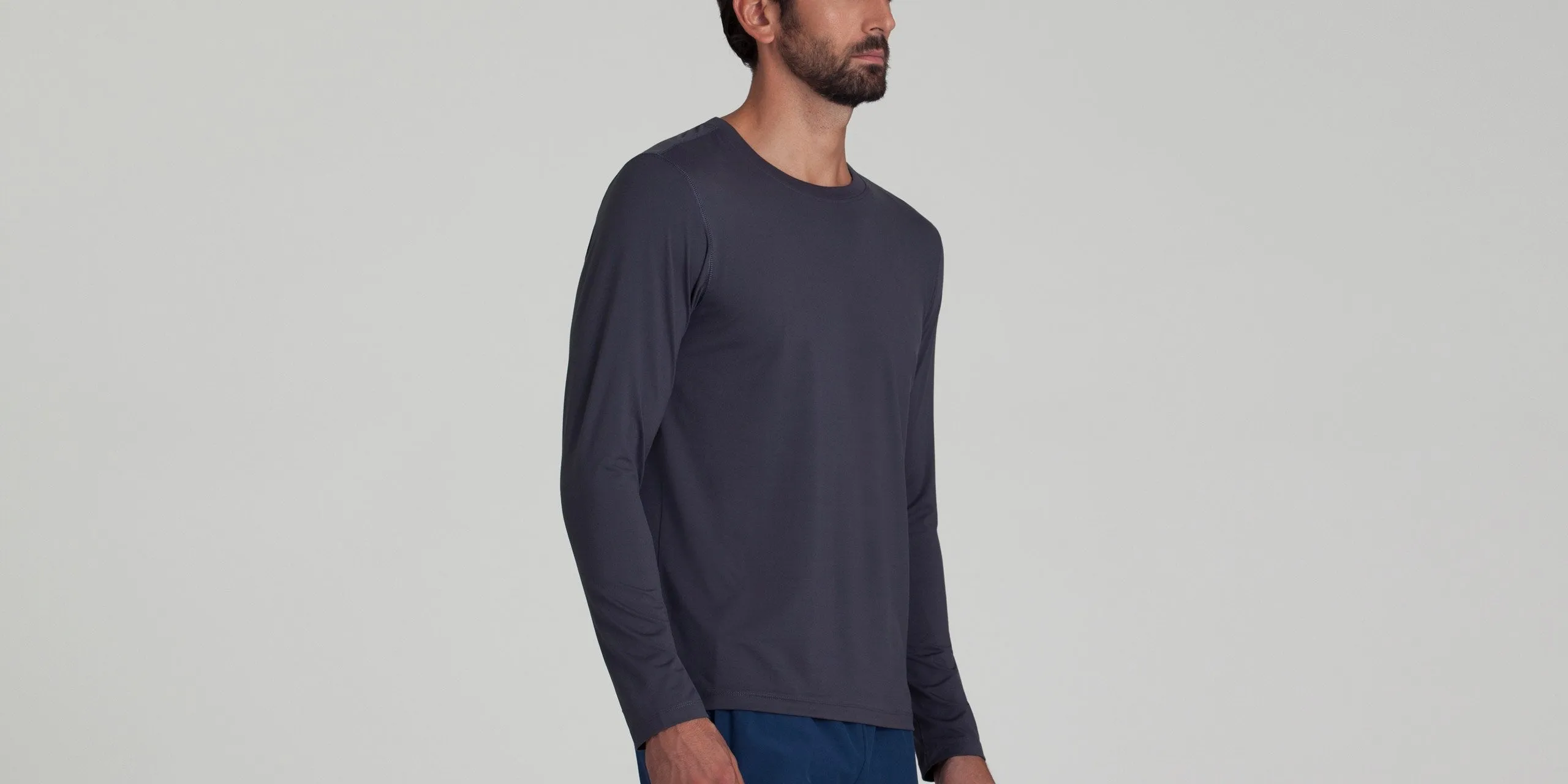 Long-Sleeve Basic Active Tee