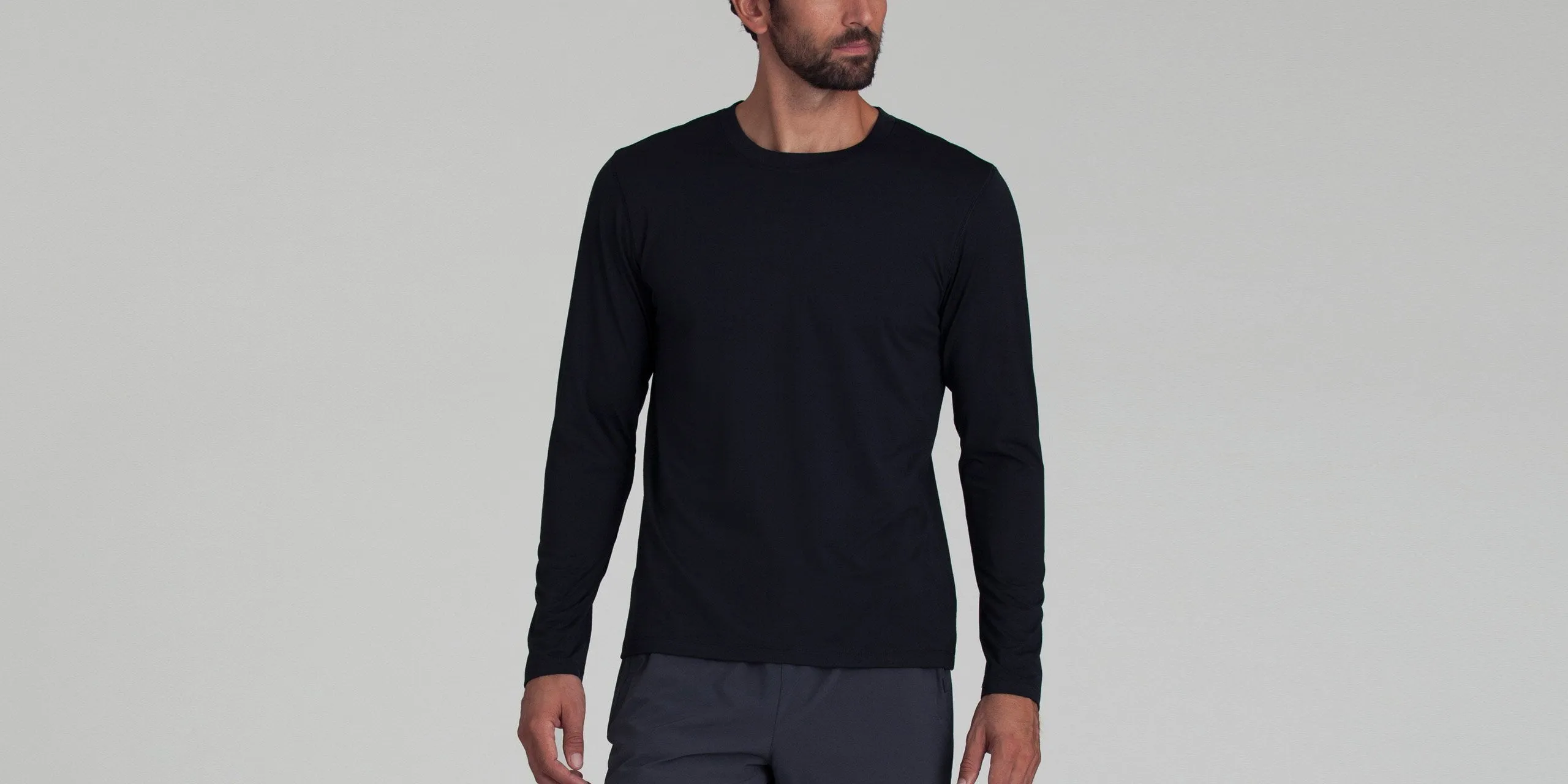 Long-Sleeve Basic Active Tee