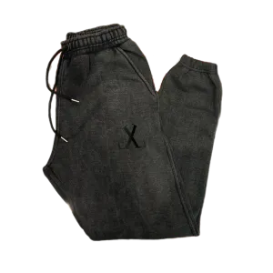 Loyalty Love -"Washed Black Jogger Pants"