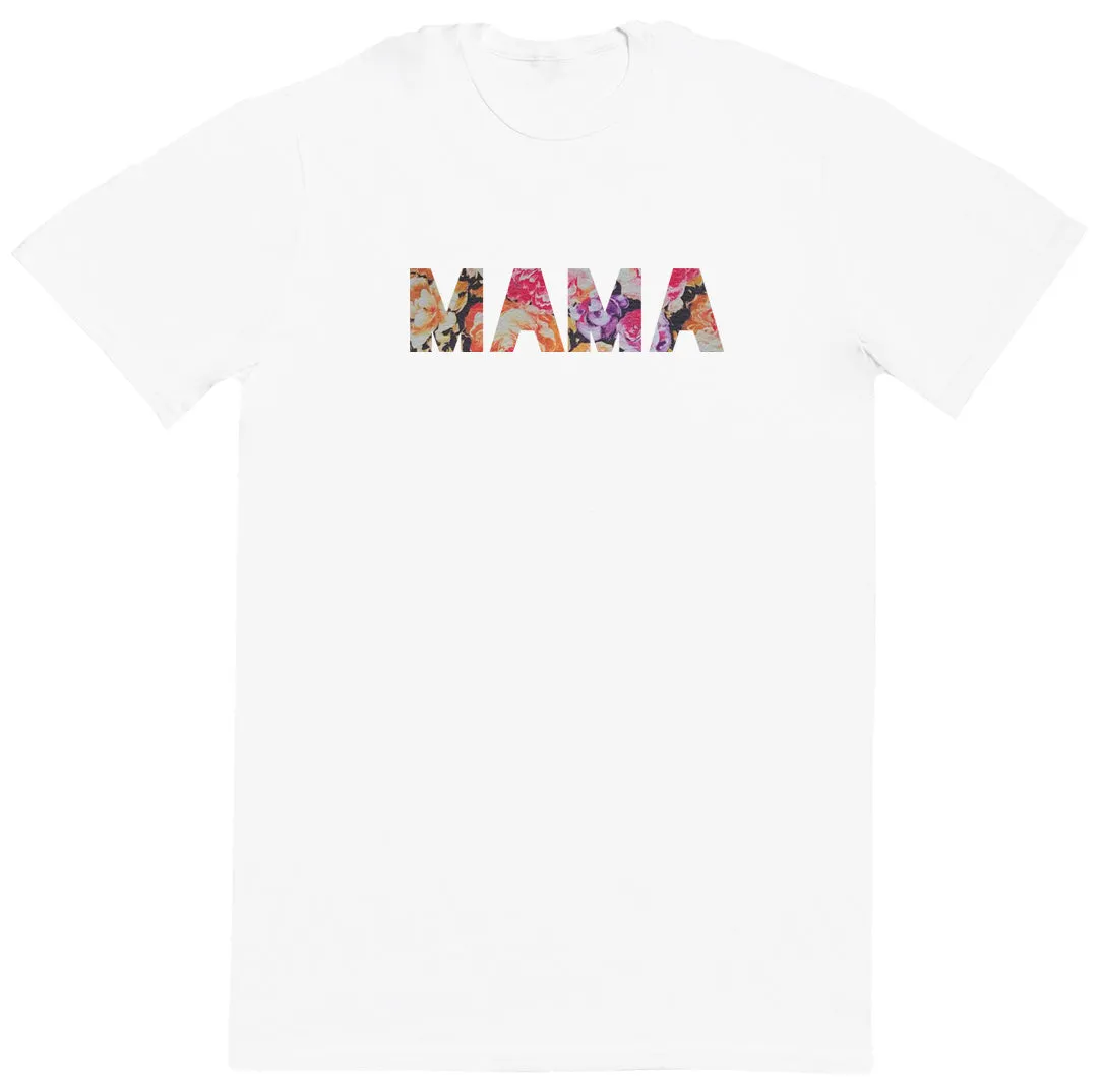 MAMA - Metallic Flower - Huge Oversized Comfy Original T-Shirt