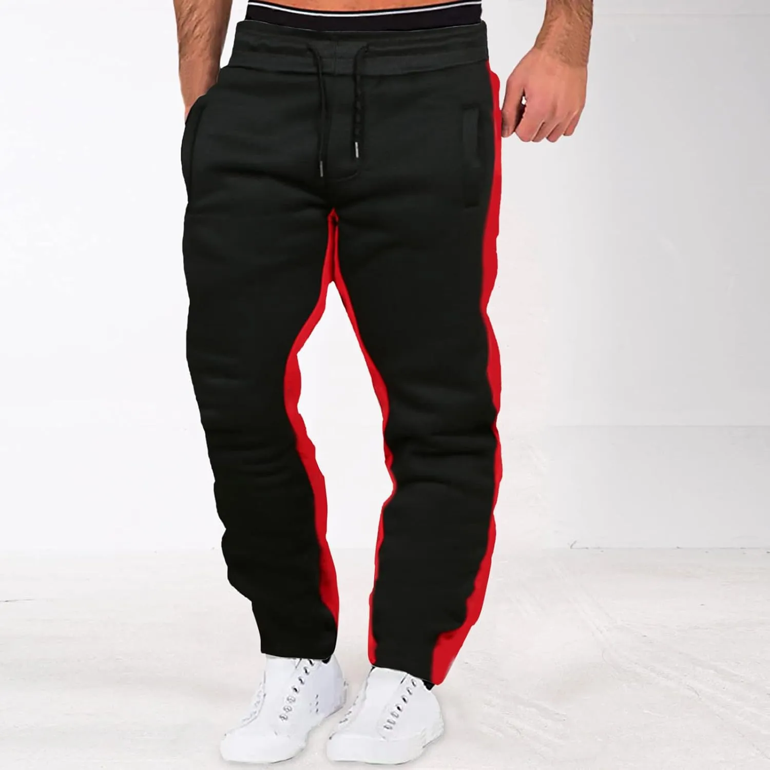 Mens Workout Cargo Sweatpants Outdoor Joggers Sweatpants Joggers for Men Big and Tall Mens Joggers Sweatpants Slim