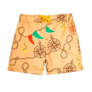 Nautical Swim Shorts by Mini Rodini