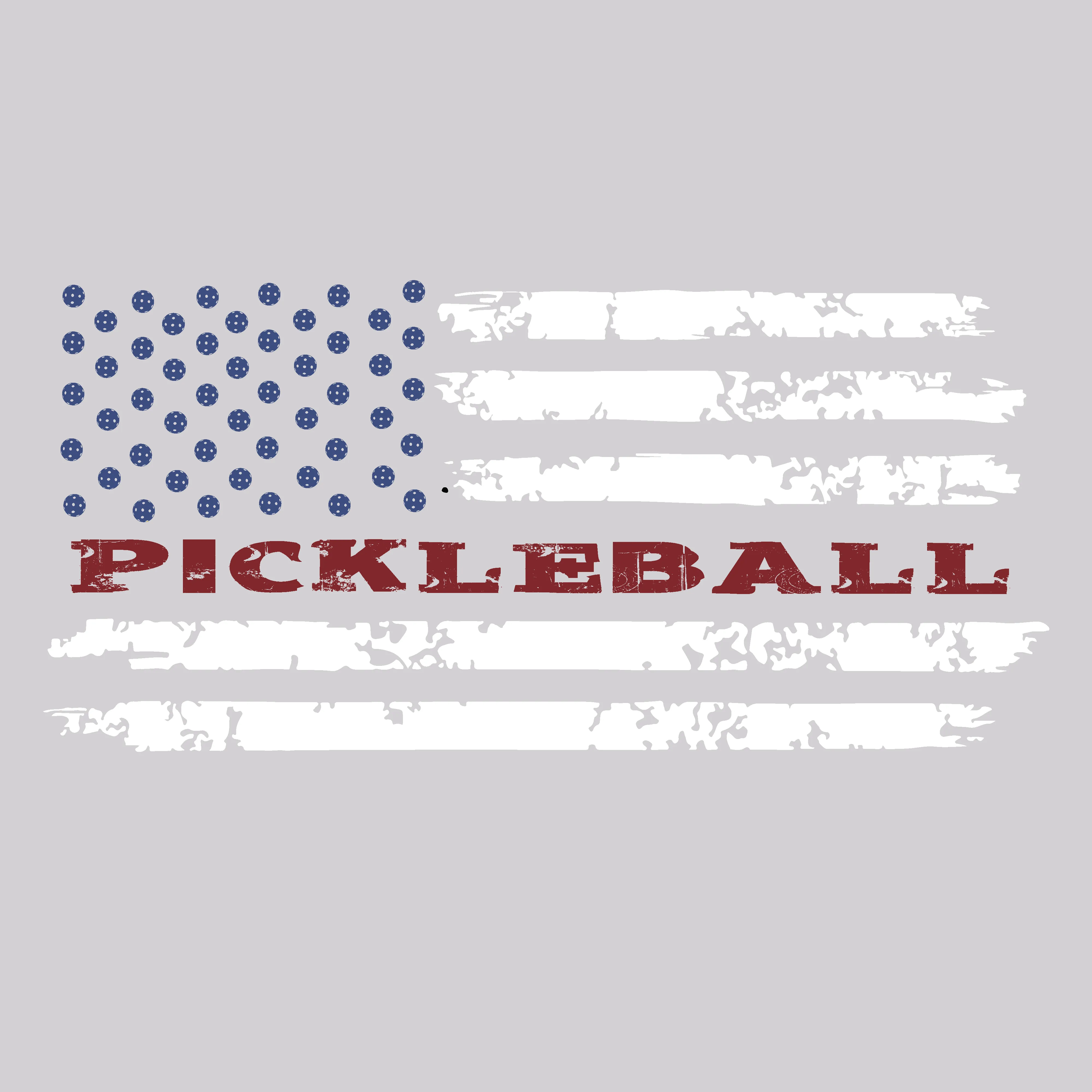 Pickleball Flag (Customizable) | Men's Short Sleeve Athletic Shirt | 100% Polyester