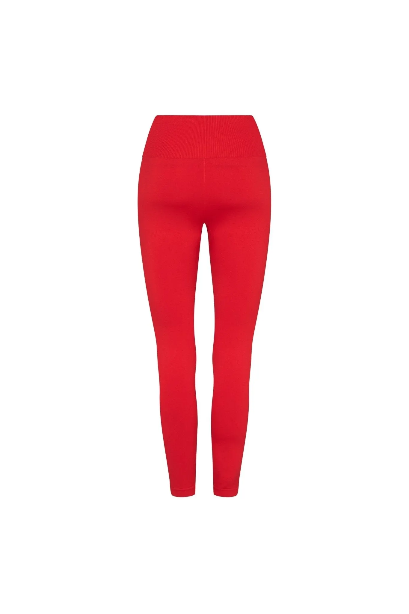 PINKFLEX SEAMLESS LEGGINGS - CORAL RED