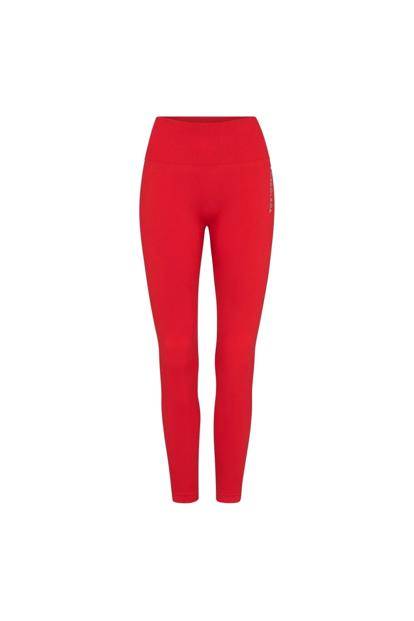 PINKFLEX SEAMLESS LEGGINGS - CORAL RED