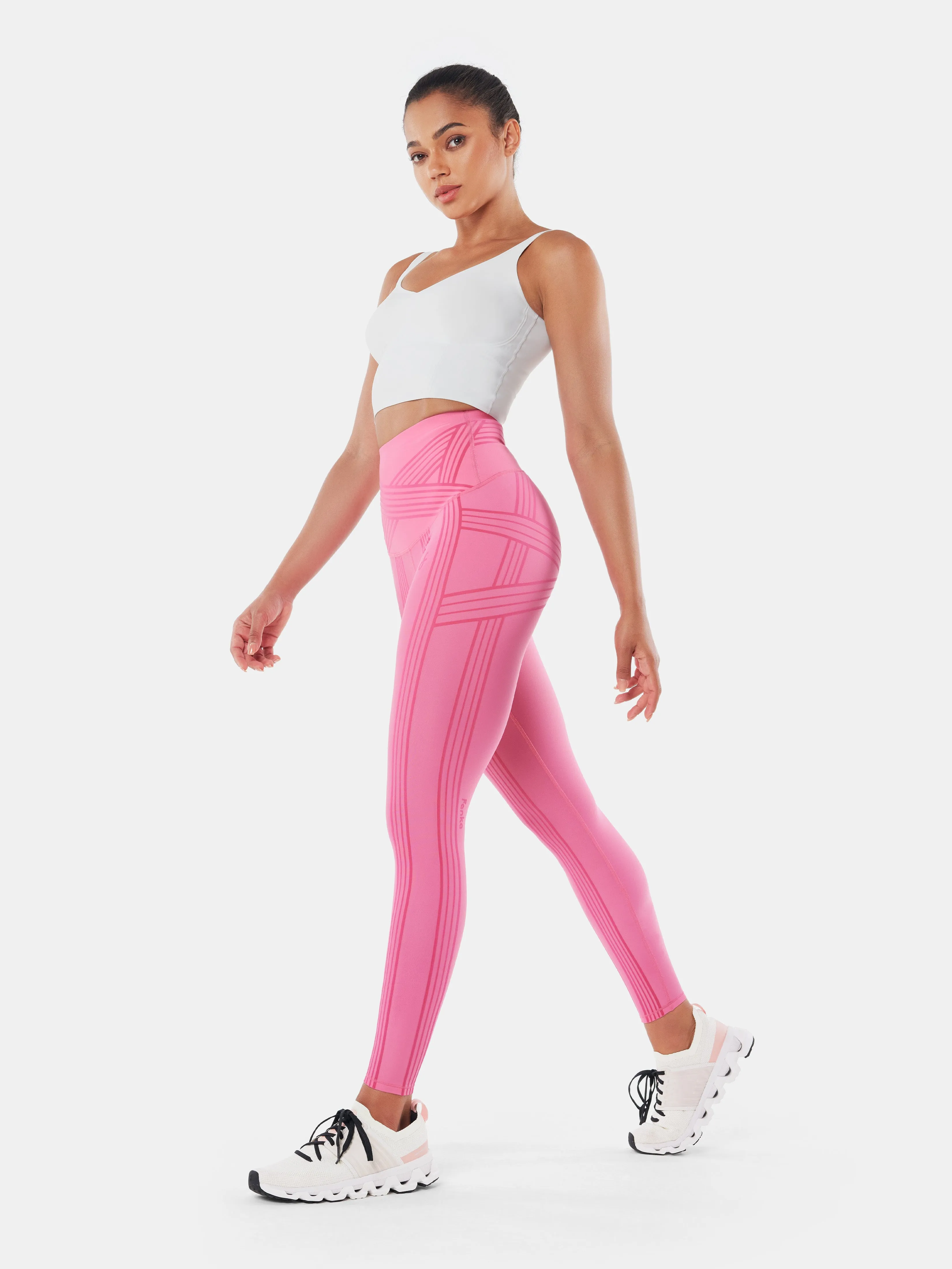 PowerBand Resistance Leggings (Reversible Wear)