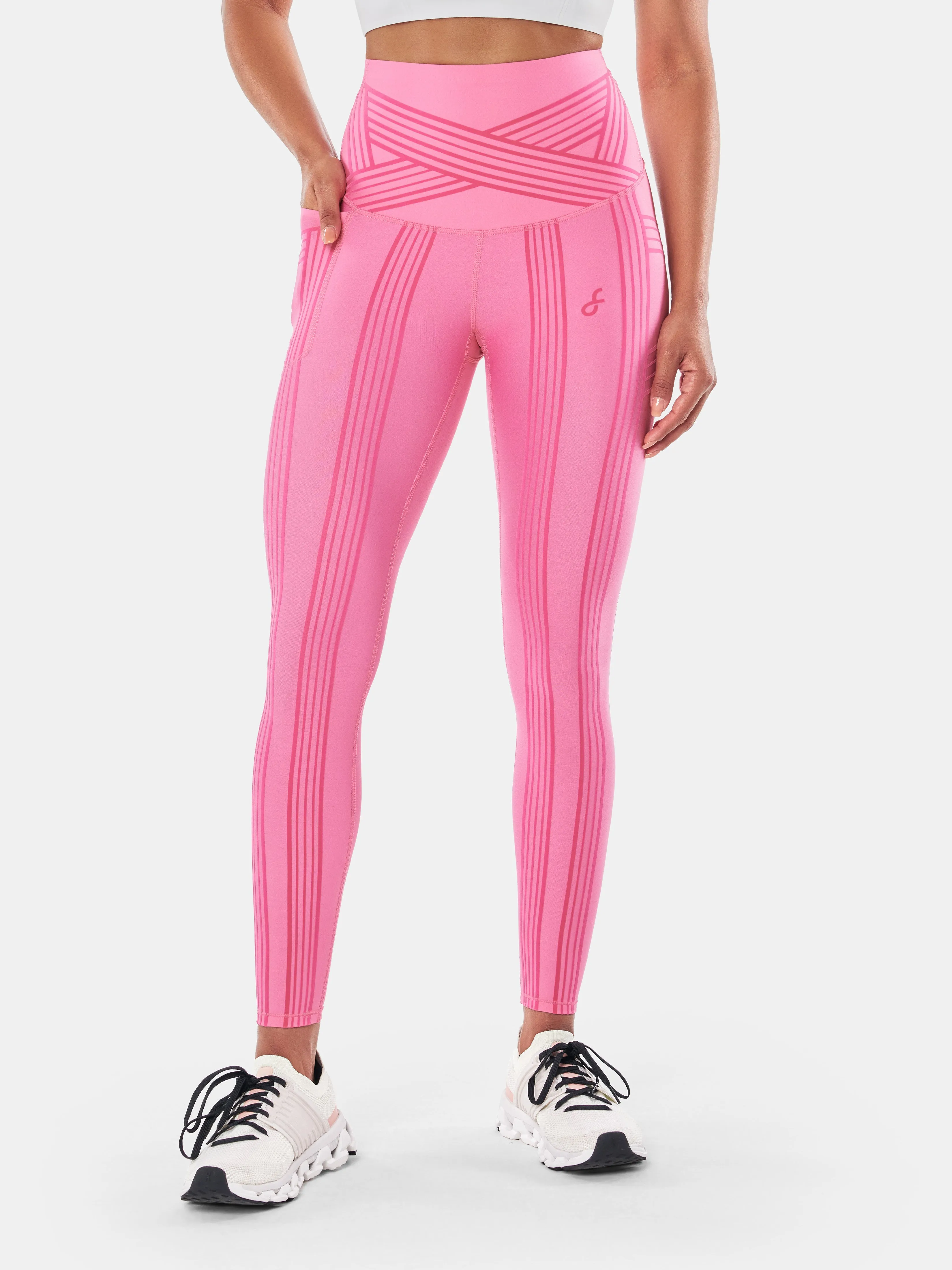 PowerBand Resistance Leggings (Reversible Wear)