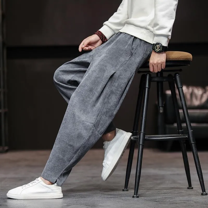 Relaxed Acid Wash Pants