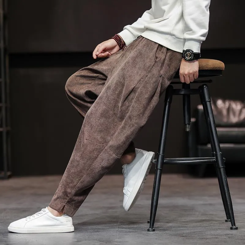 Relaxed Acid Wash Pants