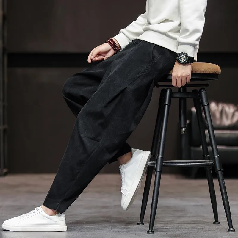 Relaxed Acid Wash Pants