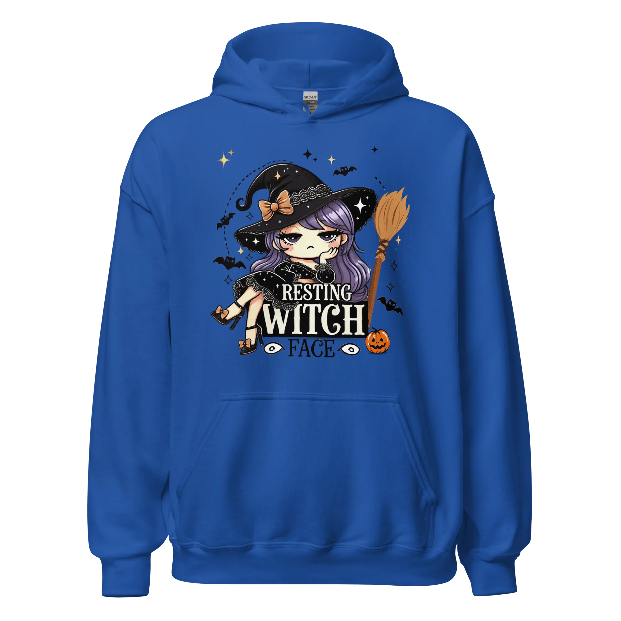 Resting Witch Face - Halloween Hoodie - Fun Witch Halloween Hoodie