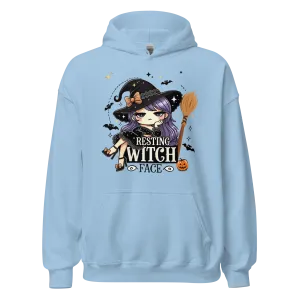 Resting Witch Face - Halloween Hoodie - Fun Witch Halloween Hoodie