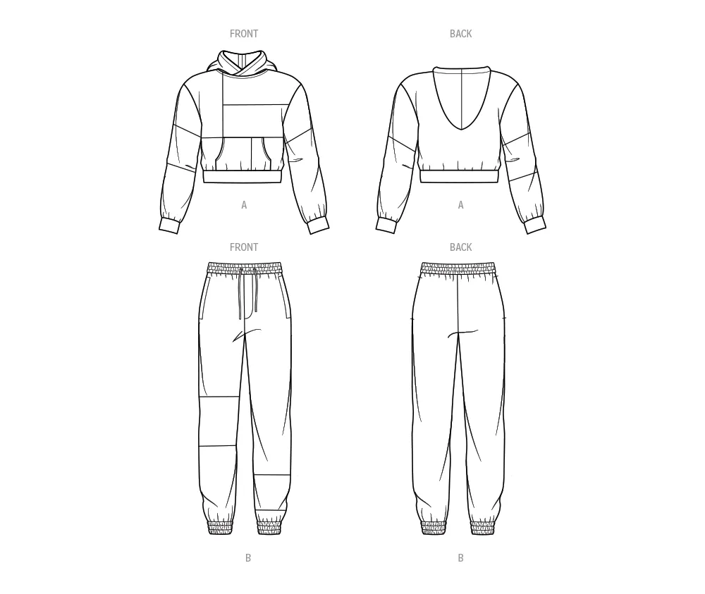 Simplicity Pattern S9695 Girl/Boy Sportswear
