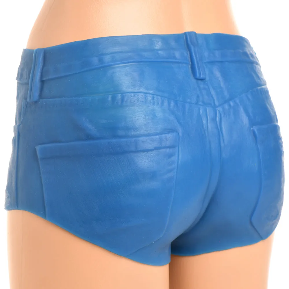 Strap U Booty Shorts Dildo Silicone Strap On Harness 6 in. Medium
