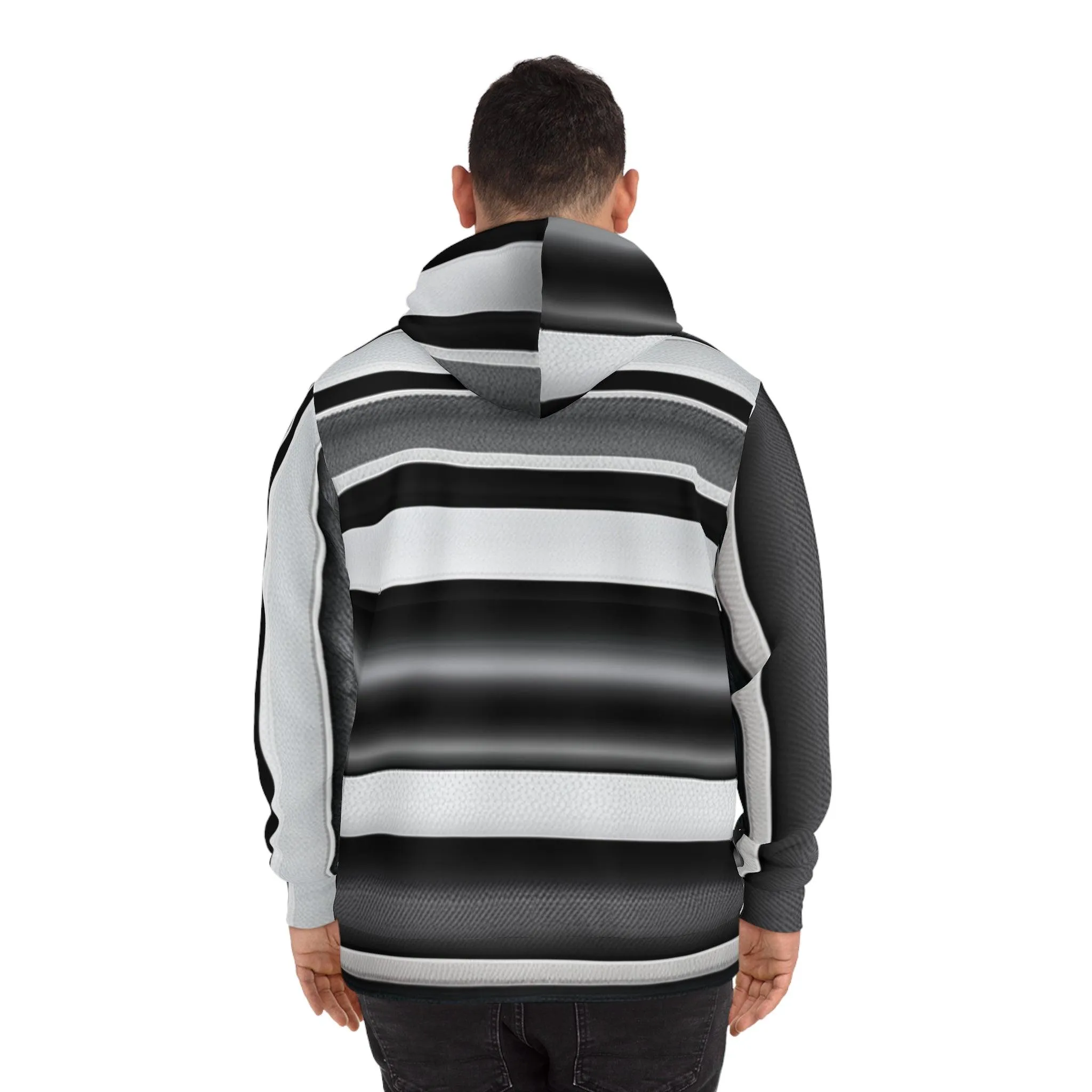 Stripe Type Fashion Hoodie