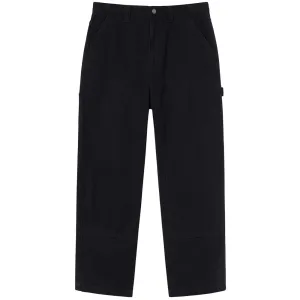 STÜSSY CANVAS WORK  PANT // BLACK
