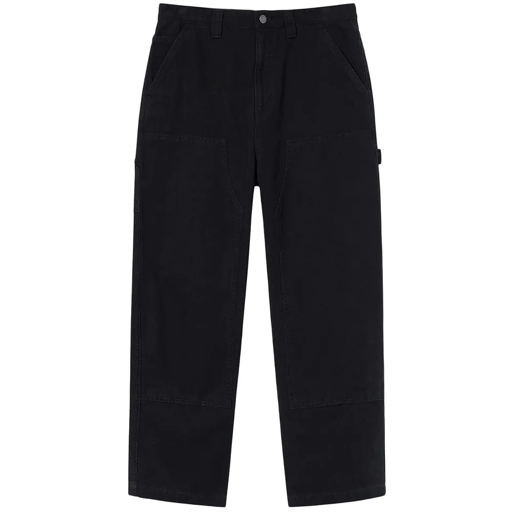 STÜSSY CANVAS WORK  PANT // BLACK