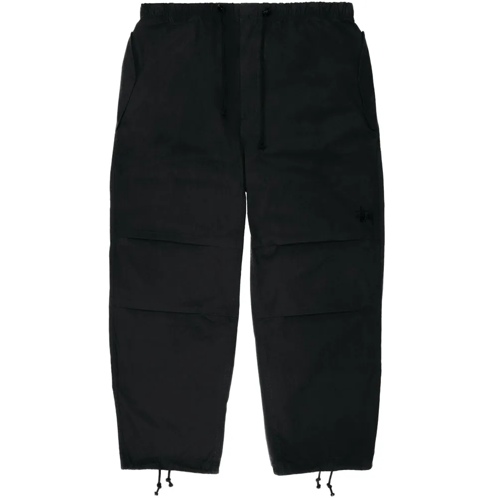 STÜSSY NYCO OVER TROUSERS // BLACK